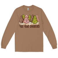 Toasted Coconut tis the season little debbie tree cakes Long Sleeve Tee - JahusDesignShop