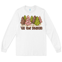 White tis the season little debbie tree cakes Long Sleeve Tee - JahusDesignShop