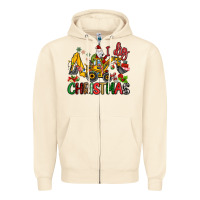Sandshell I Dig Christmas Zipper Hoodie - MaliasSmallBusiness