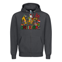 Smoke I Dig Christmas Zipper Hoodie - MaliasSmallBusiness