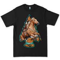 Black arrowhead horse, Premium Tee - RanaPortraitStore