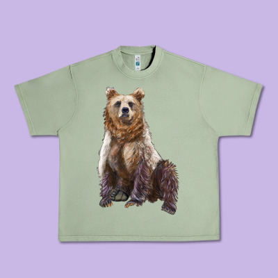 Bear Urban Heavy Tee Designed By Artiststas