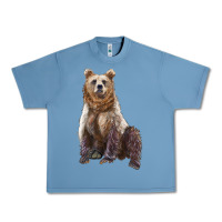 Pebble Blue bear Urban Heavy Tee - Artiststas