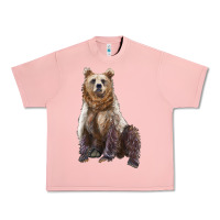 Salmon bear Urban Heavy Tee - Artiststas