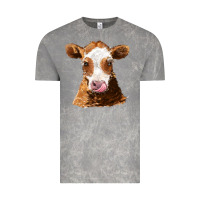 Cloud Rock guernsey cow Vintage Tee - AdoDesignShop