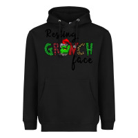 Black Merry Grinch Mas Heavyweight Hoodie - Bettercallsaul