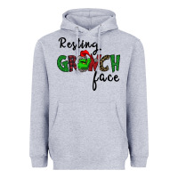 Heather Grey Merry Grinch Mas Heavyweight Hoodie - Bettercallsaul