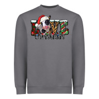 Storm love Christmas cow Heavyweight Sweatshirt - Jasminsmagicworld