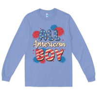 Colony Blue all american boy Long Sleeve Tee - MaliasSmallBusiness