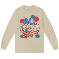Mushroom all american boy Long Sleeve Tee - MaliasSmallBusiness