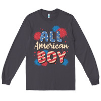 Smoke all american boy Long Sleeve Tee - MaliasSmallBusiness