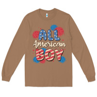 Toasted Coconut all american boy Long Sleeve Tee - MaliasSmallBusiness