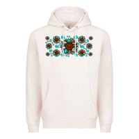 Pale Pink cowhide leopard sunflower gemstone Premium Hoodie - JahusDesignShop