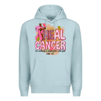 Blue Mist heal cancer for nothing is impossible with god Premium Hoodie - NancyCooperArtShop
