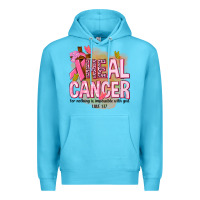 Ocean Blue heal cancer for nothing is impossible with god Premium Hoodie - NancyCooperArtShop