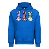 Cobalt Easter bunnies Urban Hoodie - CowGirlArtShop