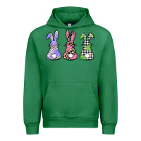 Emerald Easter bunnies Urban Hoodie - CowGirlArtShop