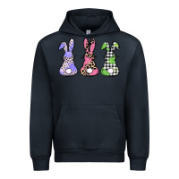 Navy Easter bunnies Urban Hoodie - CowGirlArtShop