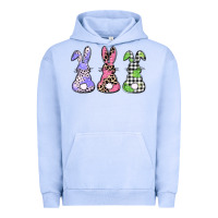 Pigment Grape Ice Easter bunnies Urban Hoodie - CowGirlArtShop