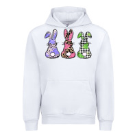 White Easter bunnies Urban Hoodie - CowGirlArtShop