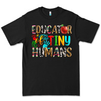 Black educator of tiny humans Premium Tee - Zillion Design Studio