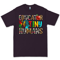 Plum educator of tiny humans Premium Tee - Zillion Design Studio