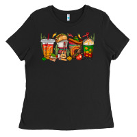 Black spanish teacher coffee cups Ladies Tee - texasbilliewilder
