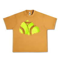 Peanut Butter softball patch Urban Heavy Tee - AdoDesignShop