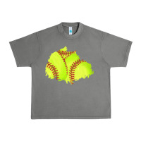 Tornado softball patch Urban Heavy Tee - AdoDesignShop