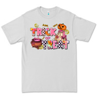 Dove Grey trıck or treat Premium Tee - AdoDesignShop