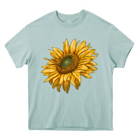 Arona sunflower Heavy Core Tee - RanaPortraitStore