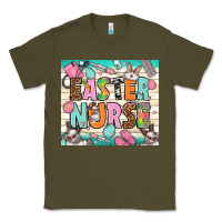 Army Green easter nurse Classic Tee - NancyCooperArtShop