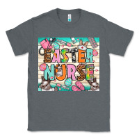 Charcoal Heather easter nurse Classic Tee - NancyCooperArtShop