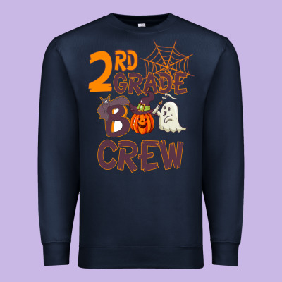 2rd Grade Boo Crew Premium Sweatshirt Designed By Bettercallsaul