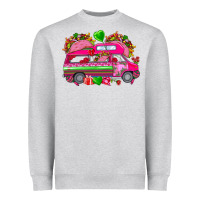 Heather Grey valentines day tacos truck Heavyweight Sweatshirt - NancyCooperArtShop
