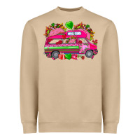 Mushroom valentines day tacos truck Heavyweight Sweatshirt - NancyCooperArtShop