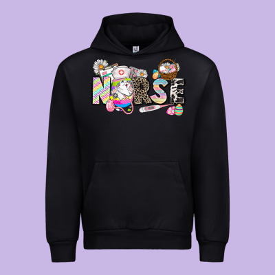 Easter Nurse  Easter Day Urban Hoodie Designed By Cowgirlartshop