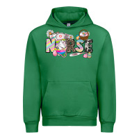Emerald Easter Nurse  Easter Day Urban Hoodie - CowGirlArtShop