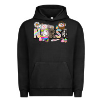 Pigment Black Easter Nurse  Easter Day Urban Hoodie - CowGirlArtShop