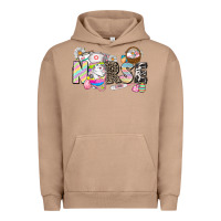 Pigment Burro Easter Nurse  Easter Day Urban Hoodie - CowGirlArtShop
