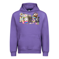 Tulip Easter Nurse  Easter Day Urban Hoodie - CowGirlArtShop