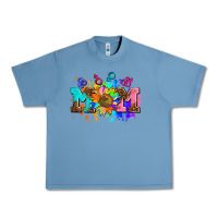 Pebble Blue pride lesbian gay mom sunflower Urban Heavy Tee - AdoDesignShop