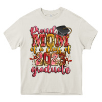 Cream proud mom of a class of 2023 graduate Heavy Core Tee - Zillion Design Studio