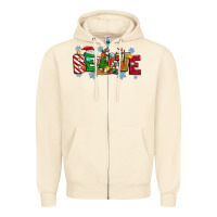 Sandshell Christmas Believe Zipper Hoodie - MaliasSmallBusiness