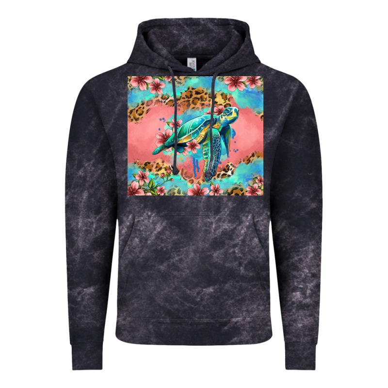Floral Turtle Vintage Hoodie by Jasminsmagicworld | Teevron