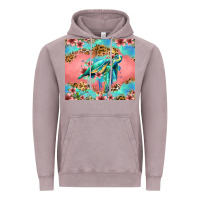 Vintage Zinc floral turtle Vintage Hoodie - Jasminsmagicworld