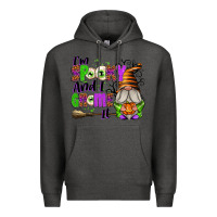 Charcoal Heather I'm Spooky and I Gnome It Premium Hoodie - texasbilliewilder