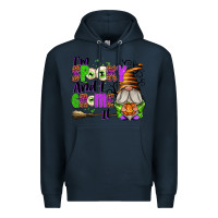 Navy I'm Spooky and I Gnome It Premium Hoodie - texasbilliewilder