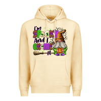 Pina Colada I'm Spooky and I Gnome It Premium Hoodie - texasbilliewilder