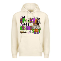 Tofu I'm Spooky and I Gnome It Premium Hoodie - texasbilliewilder